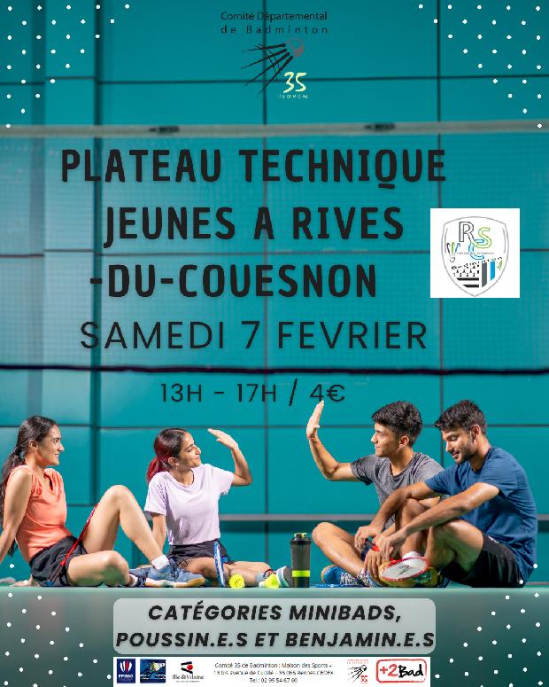 Plateau Technique Jeunes #2 Rives-du-Couesnon - Comité 35